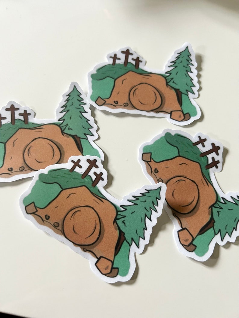 Jesus Tomb Sticker | Christian Stickers - Etsy