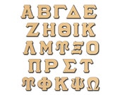 Wooden Greek Alphabet Letter Word for Fraternity Sorority Craft Dang Paddles