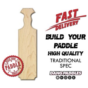 4ft Four Feet Traditional Greek Tall Blank Paddle for Pledge Mom & Pops | Big Little Fraternity Sorority with Dang Paddles Craft 4.5ft foot