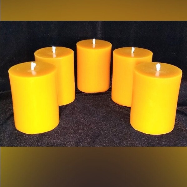 Soy Pillar Candles Etsy