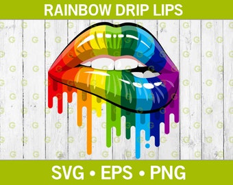 Download Free Dripping Lips Svg Etsy SVG Cut Files