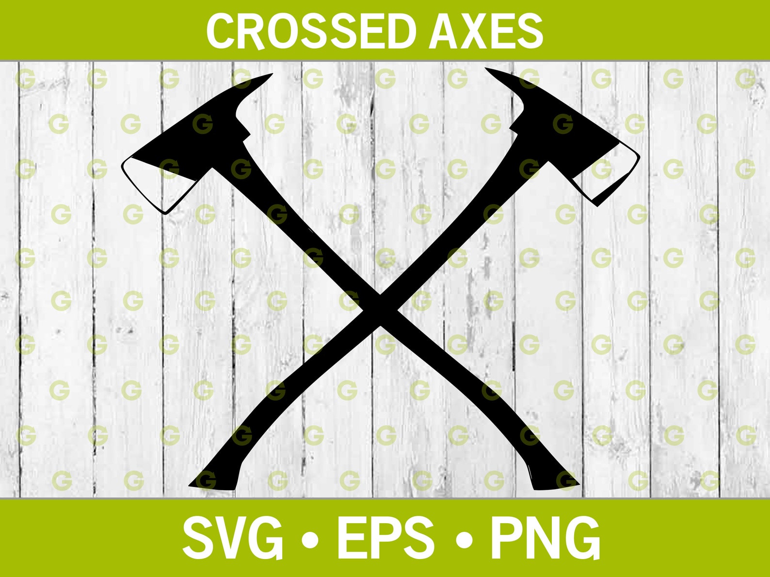 Crossed Fire Axes Svg Fireman Svg Weapon Svg Medieval Svg Etsy