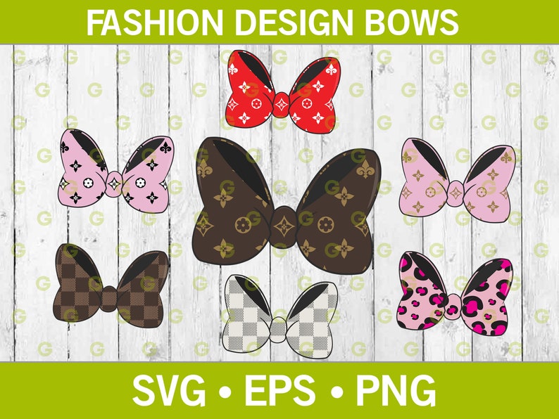 Download Bow SVG SVG Bundle Fashion SVG Designer Svg Hair Bow Svg | Etsy
