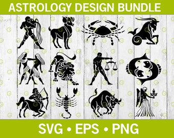 Astrology SVG, Horoscope SVG,  Zodiac Svg,  SVG Bundle, Sex Signs, People Svg, Reading Svg, Spiritual Svg, Sky Svg, Stars Svg