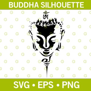 Buddha SVG, Meditation SVG, spirituelle SVG, religiöse SVG, Yoga SVG, Glaube SVG, Wandkunst, Cricut SVG, geschnittene Datei, mystisch