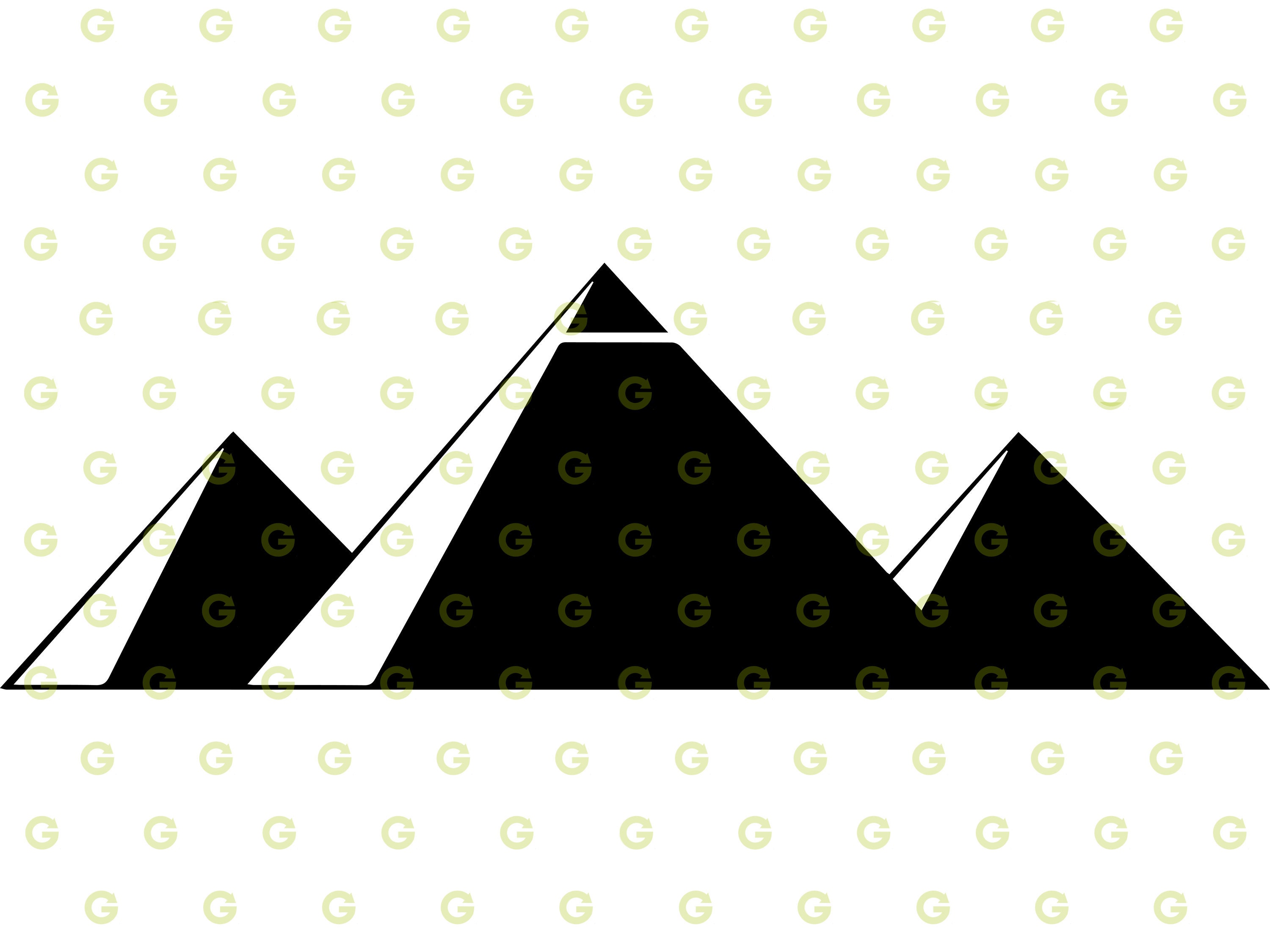 Egyptian SVG, SVG Bundle, Pyramid Svg, Scarab Svg, Pharaoh SVG, Camel ...