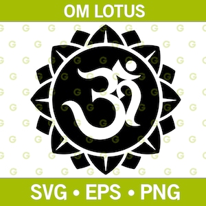 OM SVG, Mandala SVG, Spiritual Svg, Yoga Svg, Faith Svg, Meditation Svg, Religious Svg, Shirt Svg, Monogram Svg, Wall art