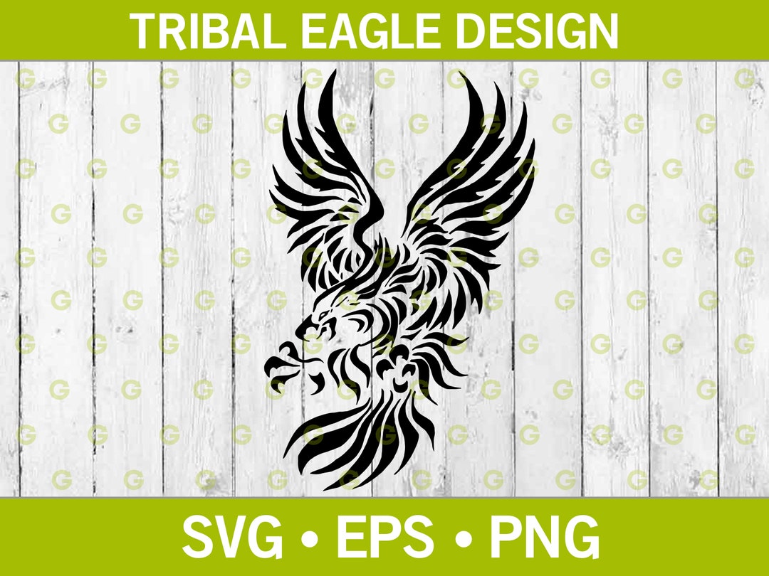 Eagle Rv Svg Flying Eagle Svg, Eagle Wings Svg, Tribal Eagle Bird Svg, Eagle Animal ...