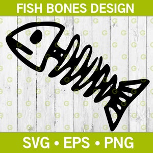May include: Black and white silhouette of a fish bone. The bone is stylized and has a curved shape. The image is suitable for use in a design project or as a graphic element.