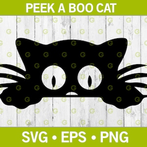 Peek A Boo Katze SVG, süße Katze SVG, Kätzchen SVG, Kitty SVG, Tier svg, Haustier svg, Katze geschnitten Datei svg, Kätzchen schnitt Datei svg, Peek A Boo svg