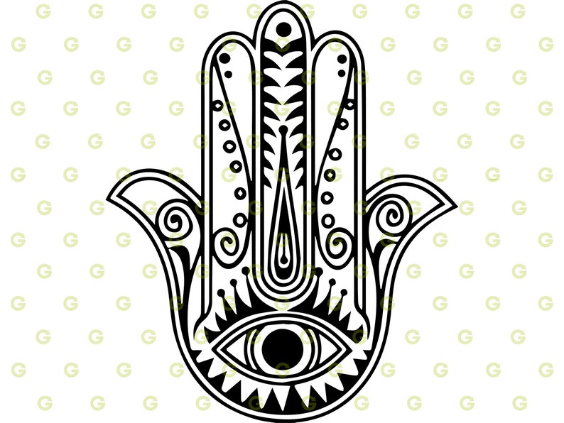 Download Hamsa SVG SVG Bundle Spiritual SVG Meditation Svg Yoga | Etsy