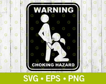 Warning Choking Hazard Blowjob Stickman Sign Svg, Oral Sex Svg, Sex Svg, Erotic Art Svg, Sucking Dick Svg, Penis, Dick Svg, Svg, Png, Eps
