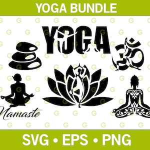 Yoga SVG, Pacchetto SVG, SVG spirituale, Lotus Svg, Meditazione Svg, Namaste Svg, Om Svg, Rocks Svg, Religioso Svg, Fede Svg