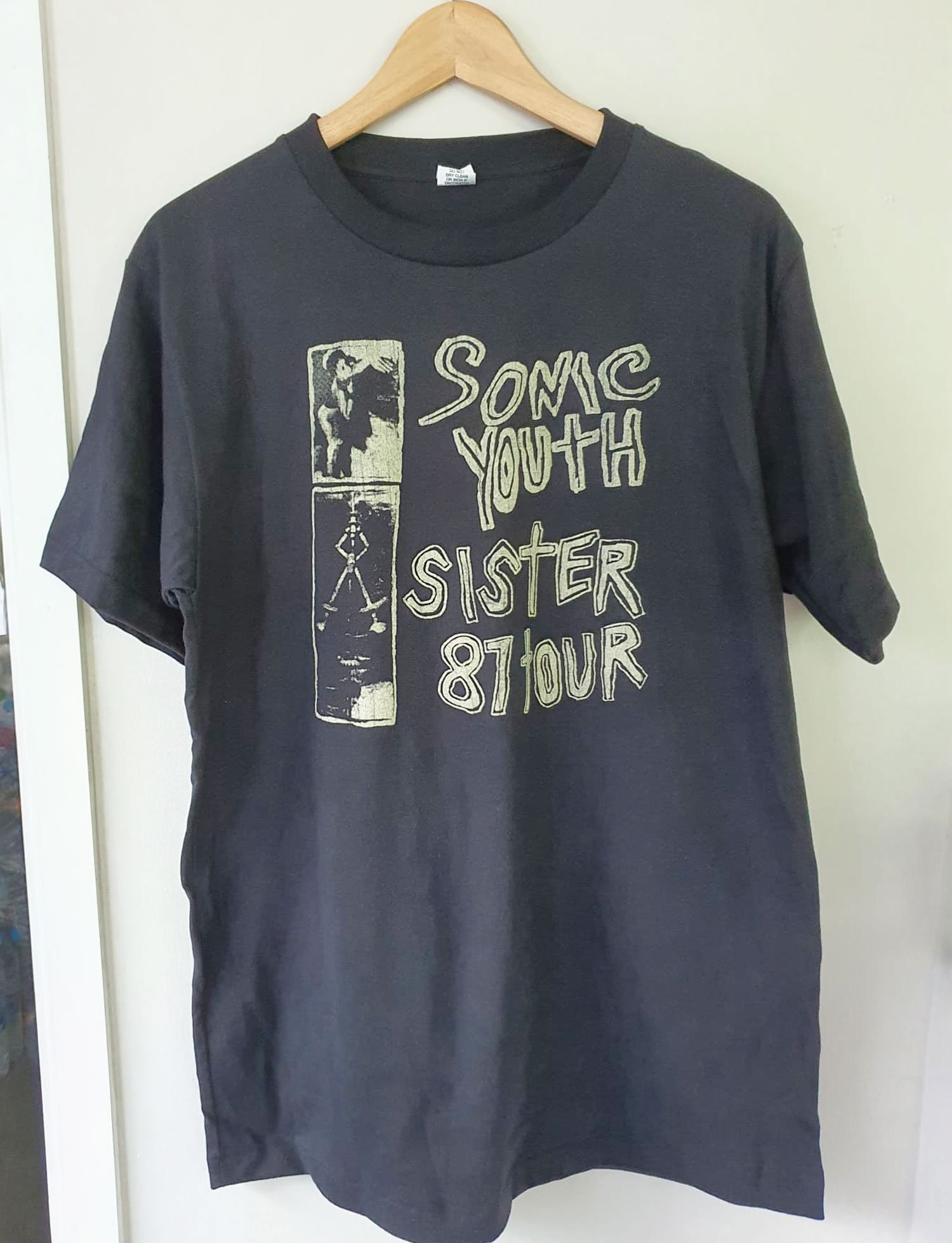Sonic Youth Tshirt Vintage Look Retro Tshirt XL Size Etsy