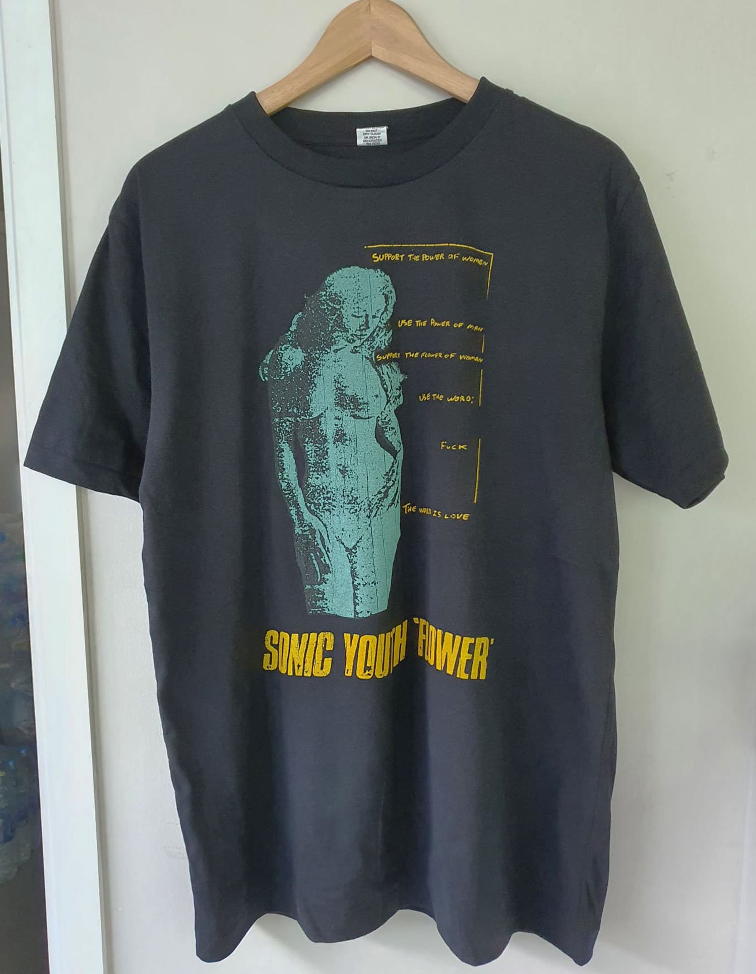 Sonic Youth Tshirt Vintage Look Retro Tshirt L Size 21 Etsy