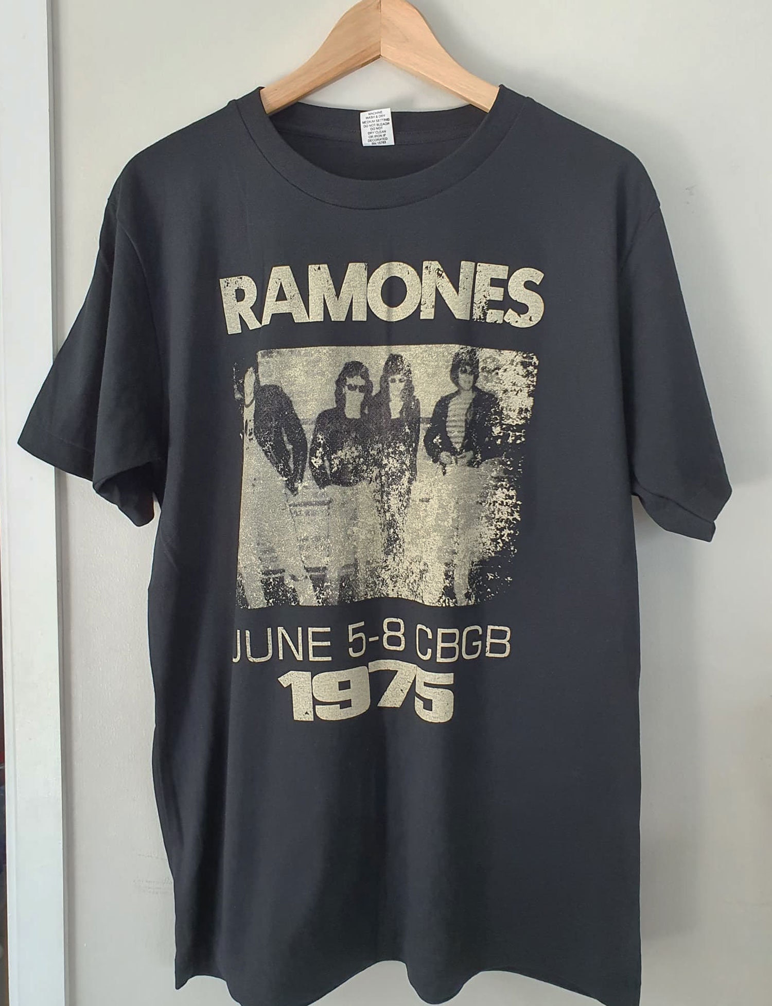 Ramones T-shirt Vintage Look Retro T-shirt XL Size 22 | Etsy