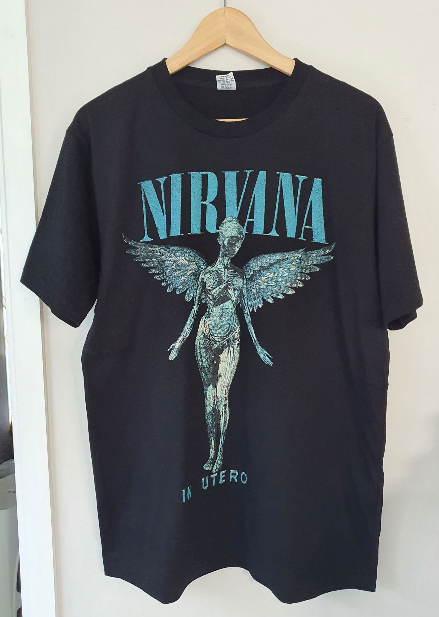 Nirvana Utero Tour Tshirt Vintage Look
