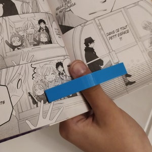 3D Printed Reading Ring / Page Holder / Bookmark