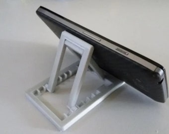 3D-gedruckter, verstellbarer Handy-/Tablet-Ständer