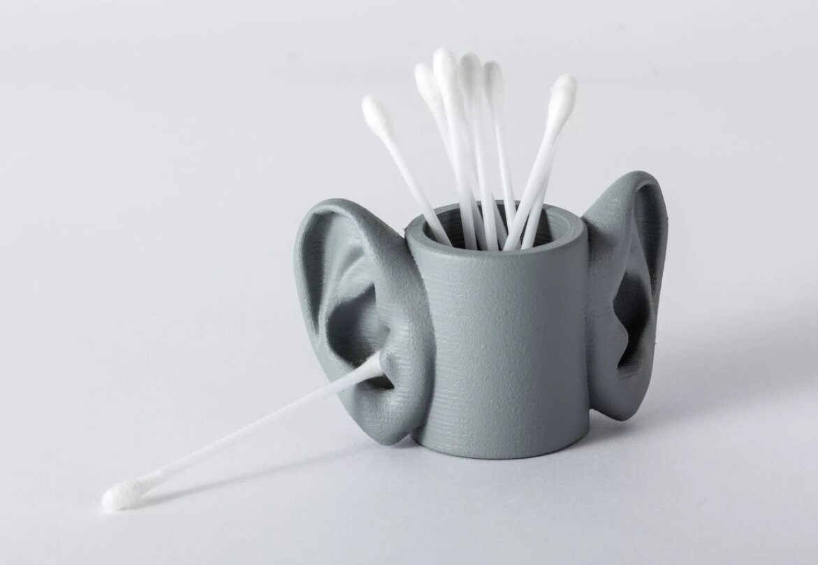 Pot Coton Tige, Hygiène Oreille , Impression 3D