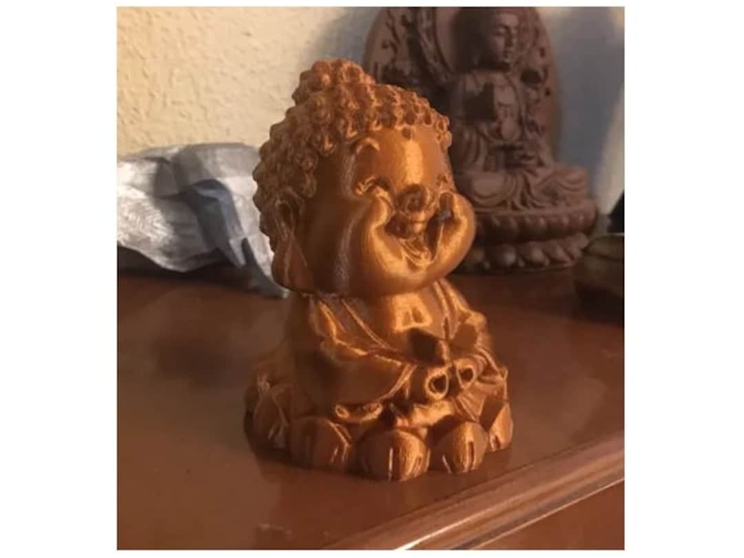 3D Printed Baby Buddha Figurine Statue Etsy