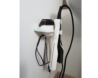 Support mural pour lisseur steampod 1.0  ou 2.0/ IMPRESSION 3D