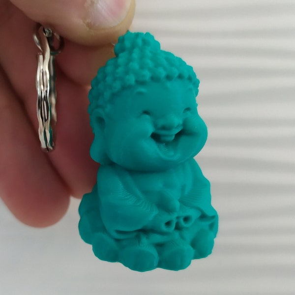 Porte clé bébé bouddha, mignon, impression 3D