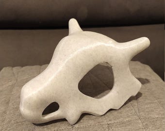 Pokémon-Schädelskulptur von Cubone / 3D-Druck