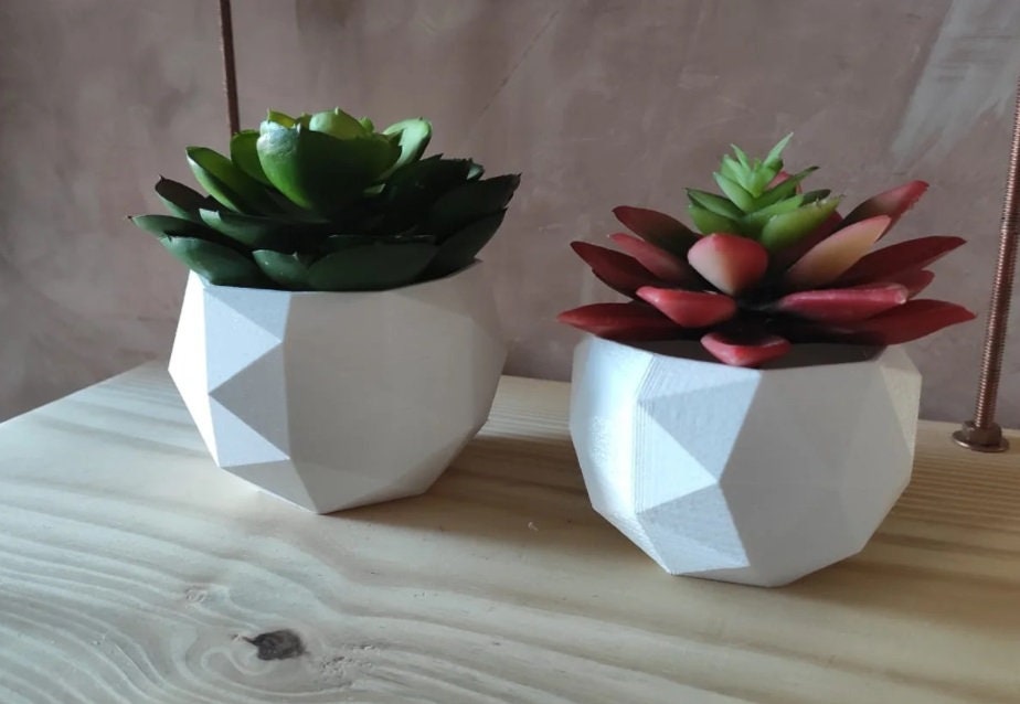 Low Poly Planter/Impression 3D