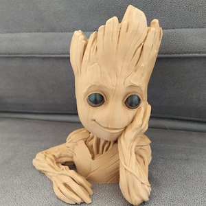 Baby Groot Flower Pot / Succulent Pot / 3D Printed