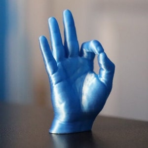 OK hand sign, ok hand sculpture, 3D print