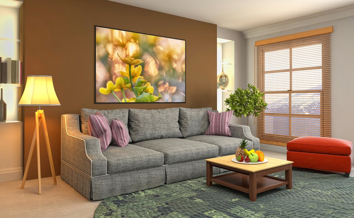 Nature abstract bedroom wall art decor. Downloadable nature | Etsy