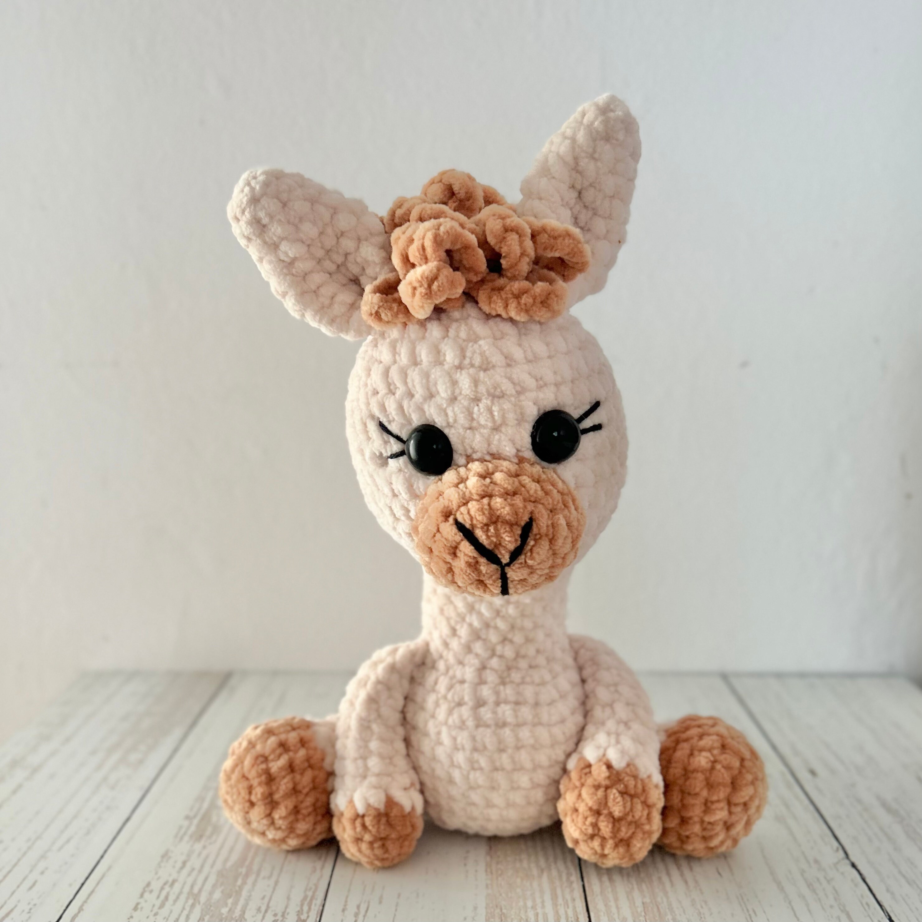 Kawaii Alpaca Amigurumi – Pixeled Peach