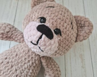 かぎ針編みのクマの編み図｜バーニーのあみぐるみおもちゃ（PDF