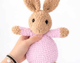 Crochet Lovey/Comforter Pattern Bundle. Amigurumi Elephant, Lamb, Giraffe, Bunny PDF Digital Download