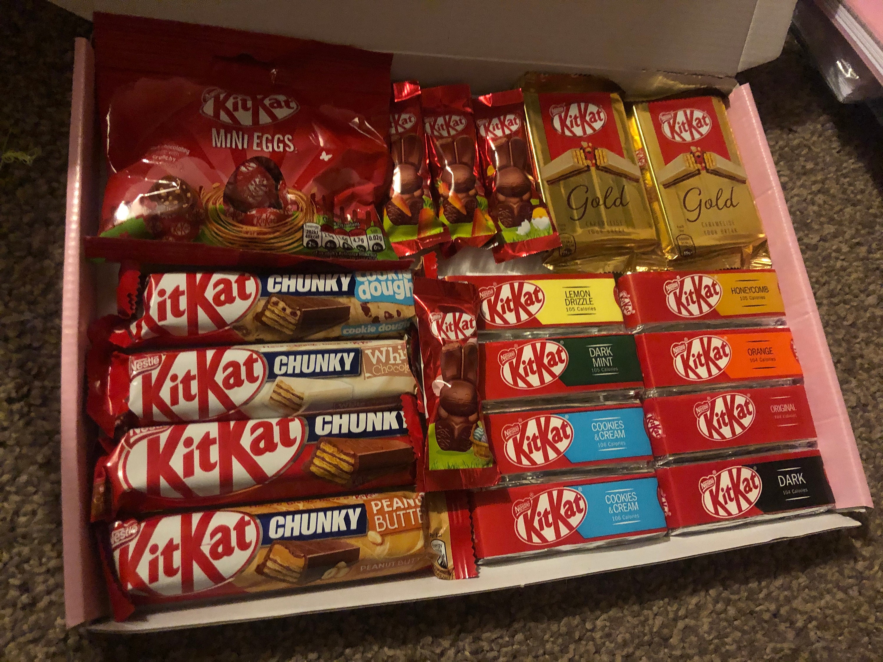 Kit Kat letter box gift Etsy