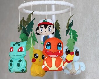 pokemon crib mobile