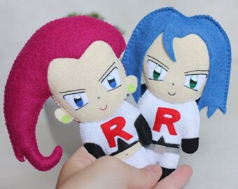team rocket plush