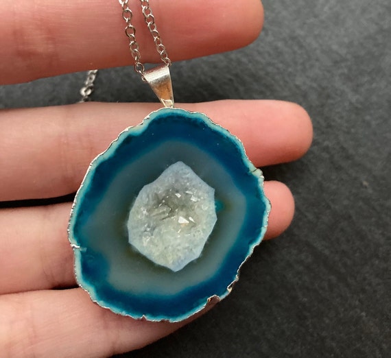 Genuine crystal necklace deals