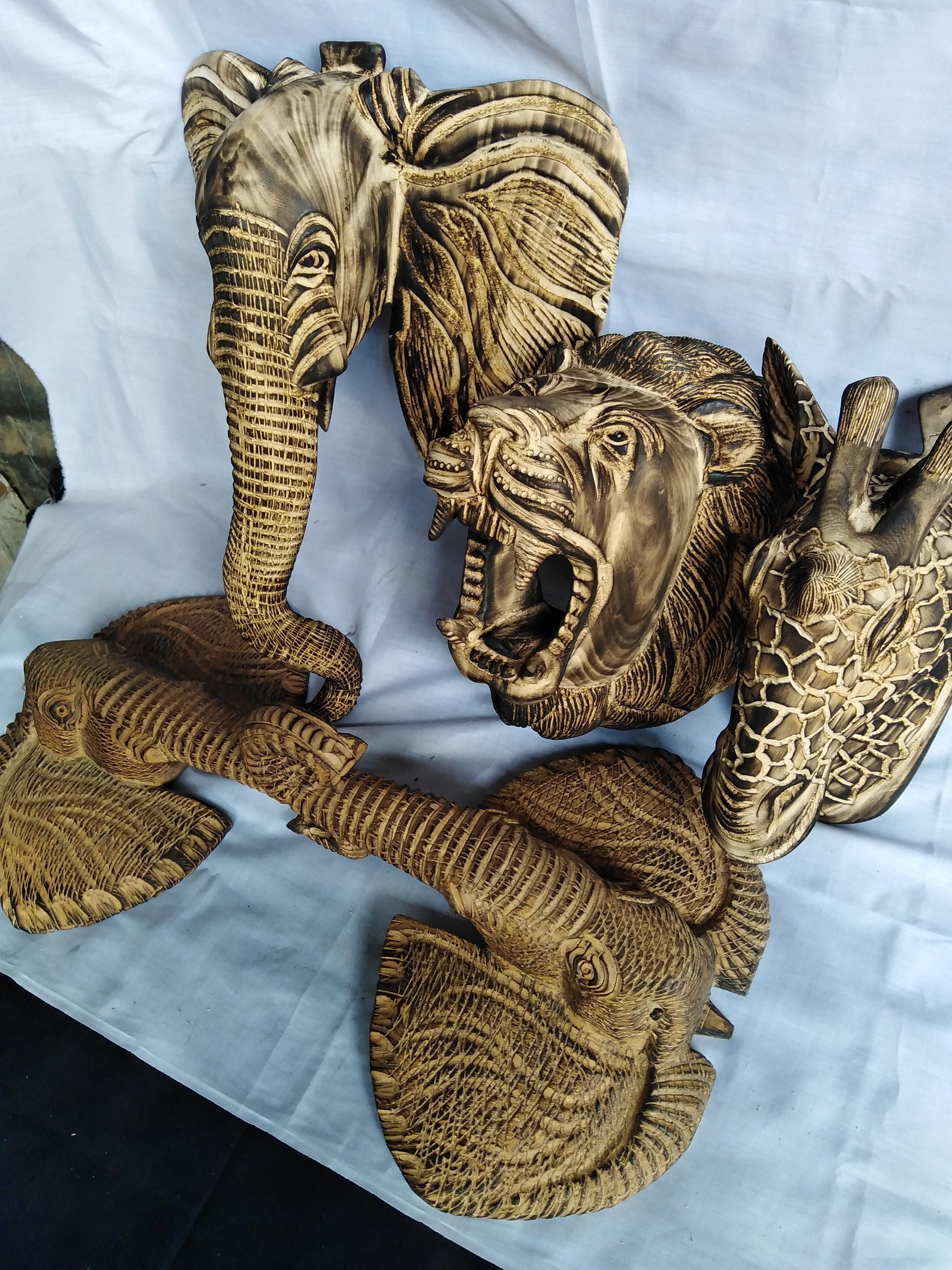 Wholesale Handmade Antique Wooden Animal Wall Decor.wall Etsy