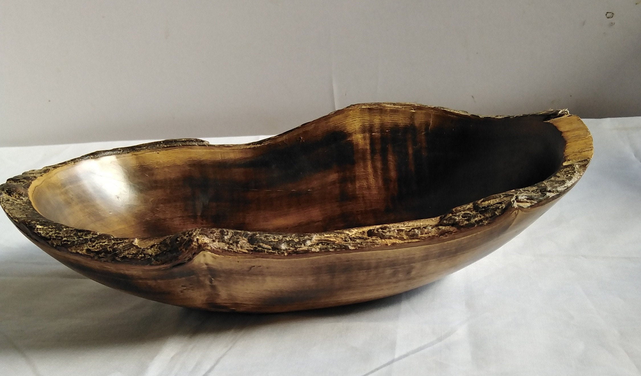 Wholesale. Unique Raw Edge Dough Bowls Set of 2.handcarved Etsy UK