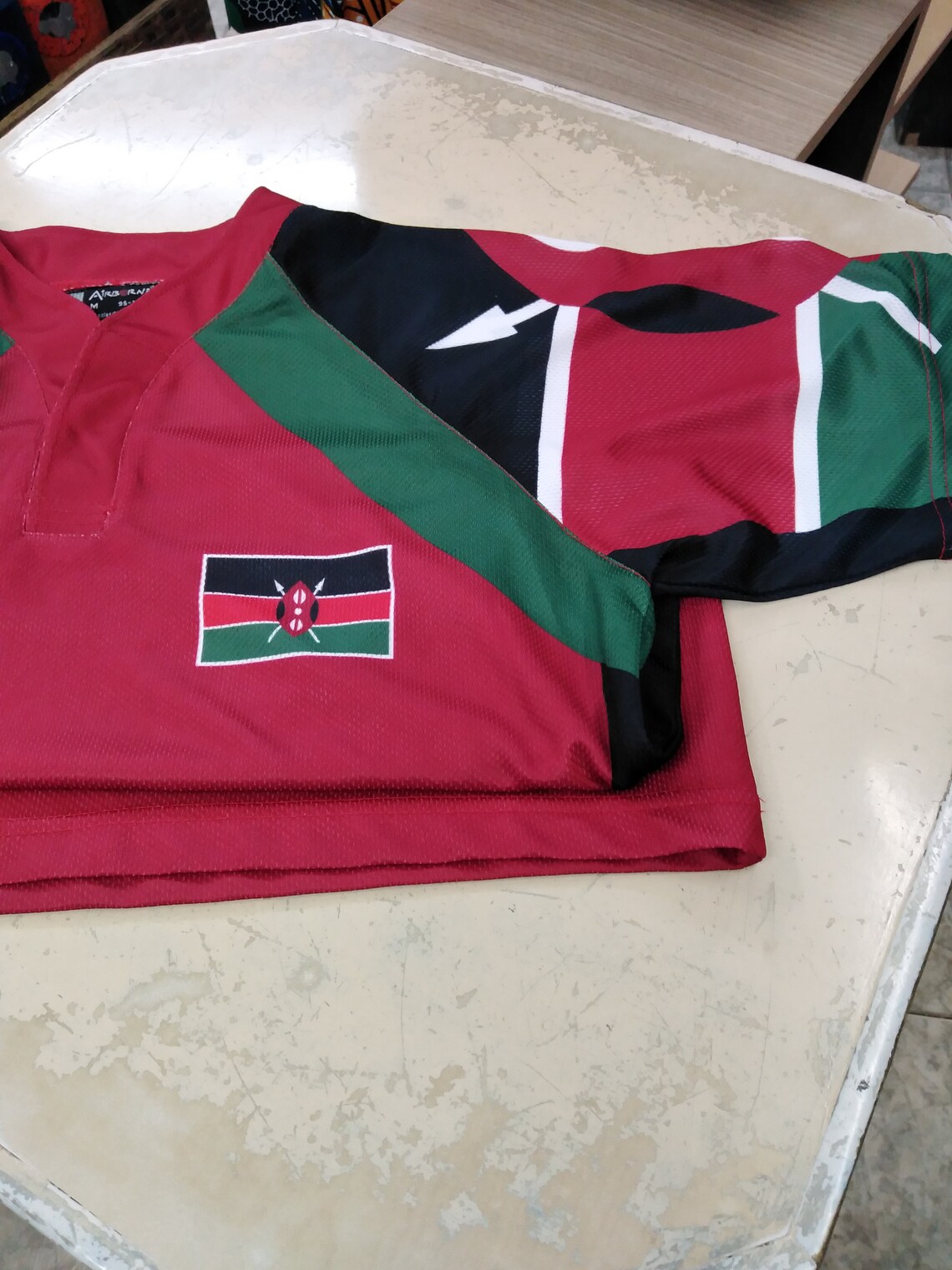 kenya rugby sevens shirt