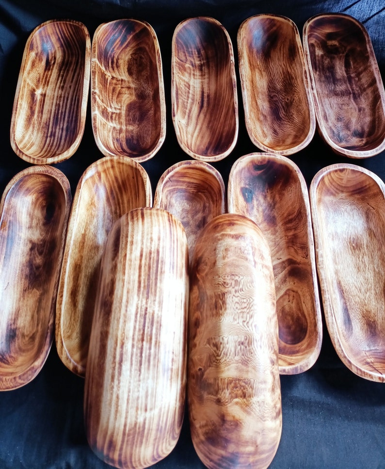 Wholesale Supply.beautiful Handcarved Dough Bowls for Candle Etsy
