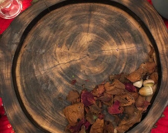 tree trunk plates