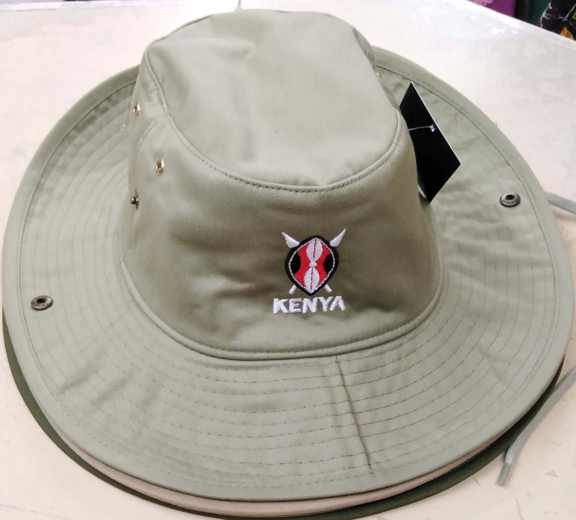 Kenyan personalised various Colours Fedora Hat.All Sizes. Etsy