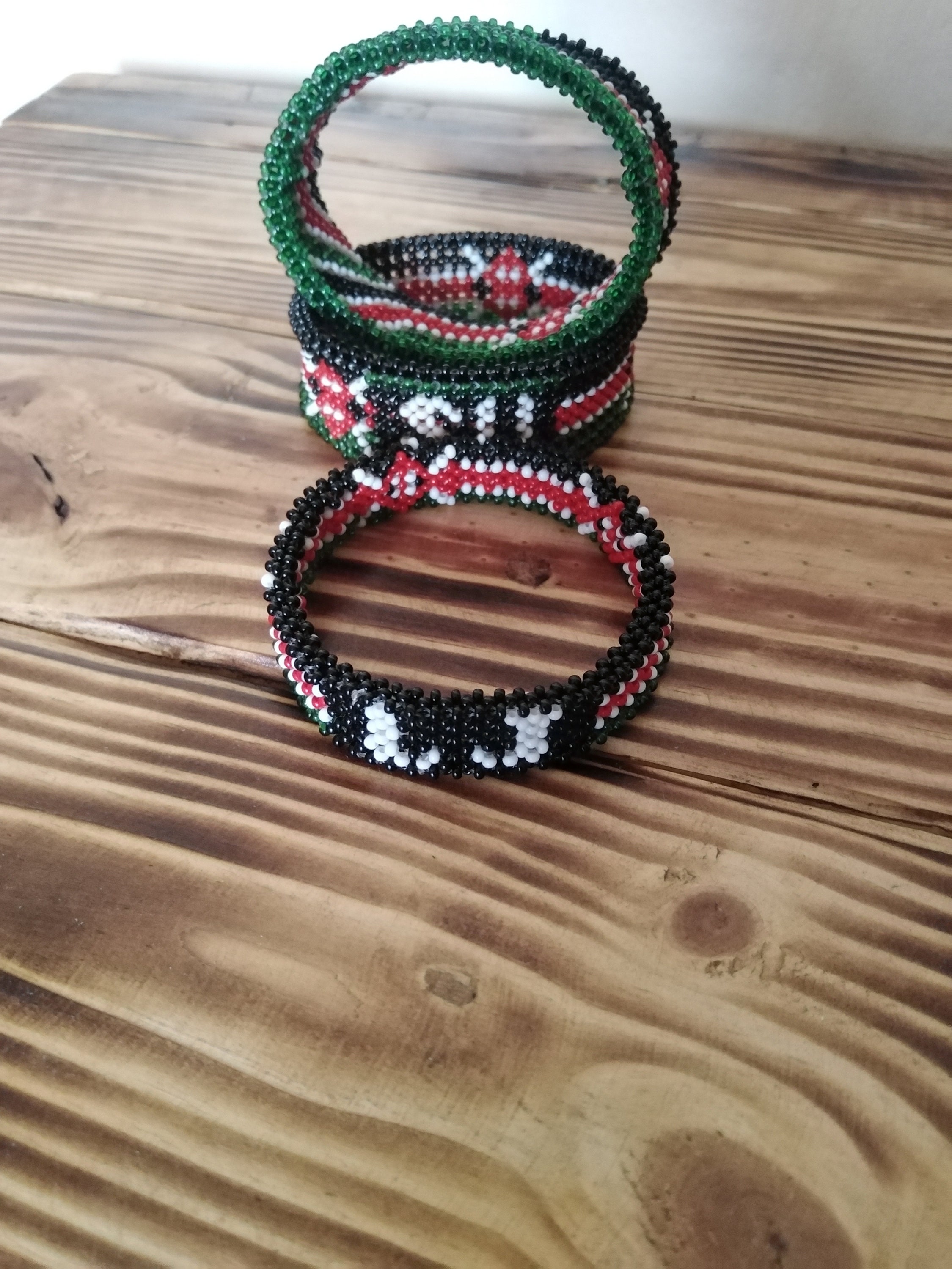 Wholesale. Kenyan Personalized Bead Bracelet. Customised Etsy UK