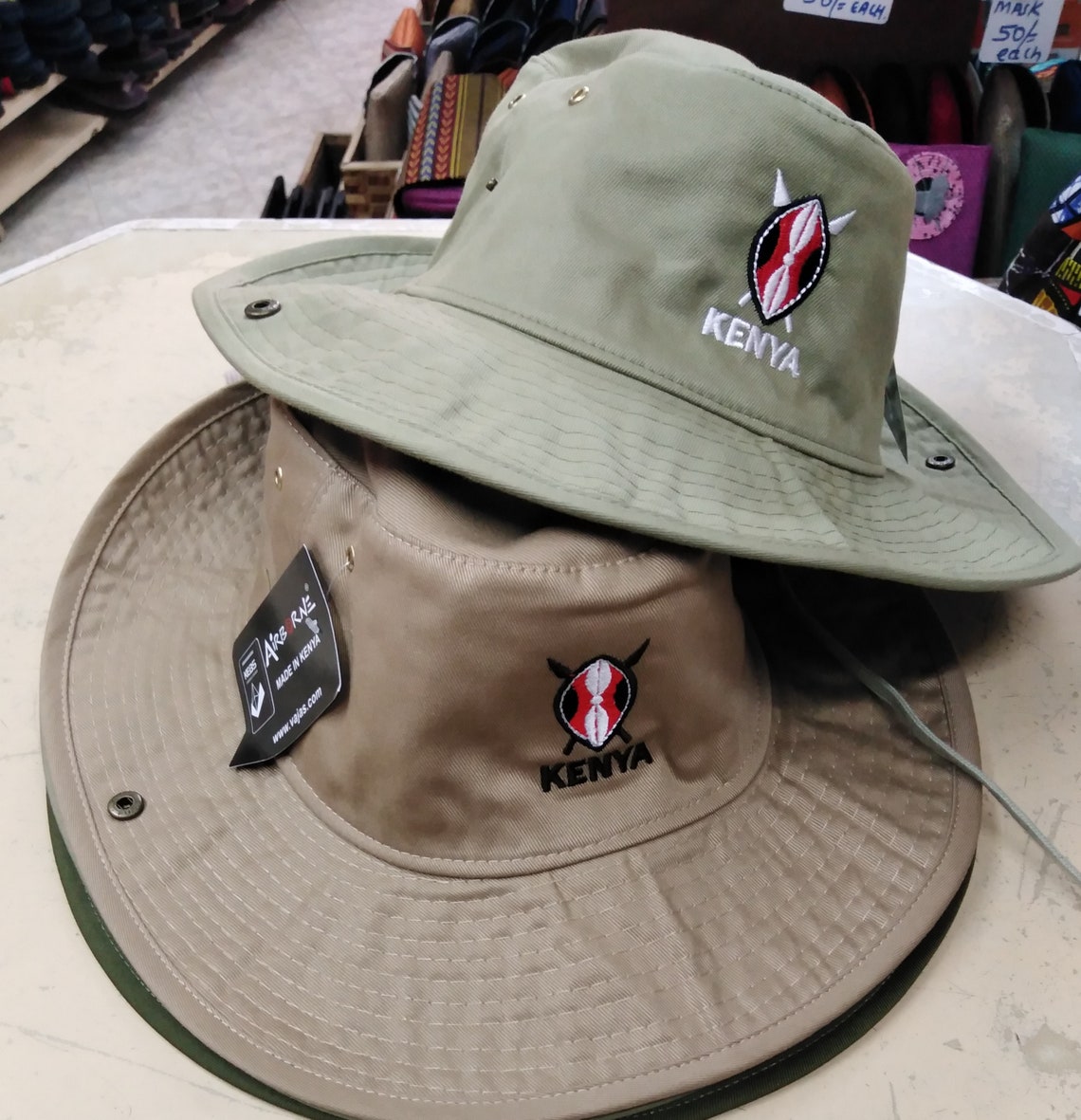 Kenyan personalised various Colours Fedora Hat.All Sizes. Etsy