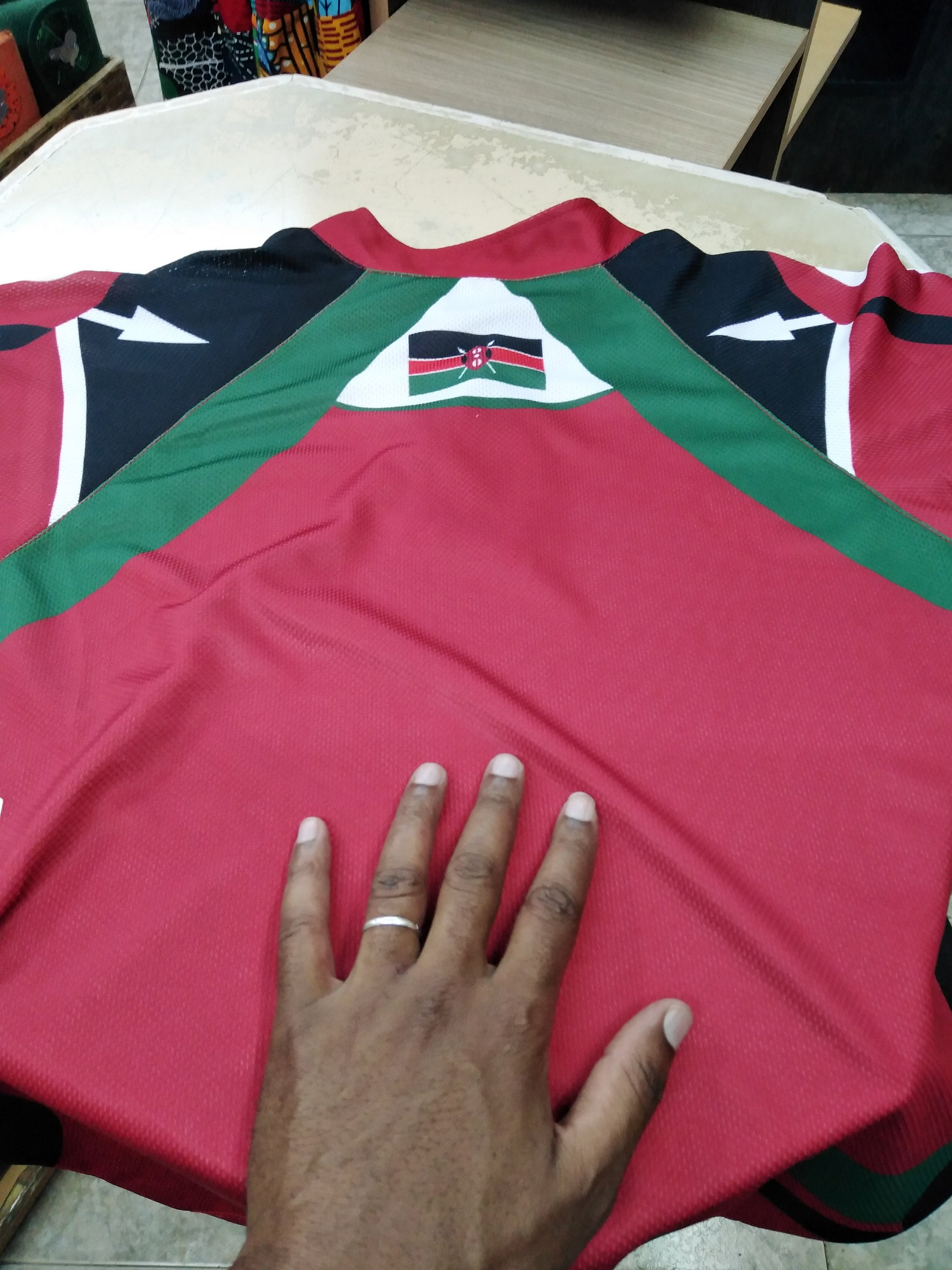 kenya rugby sevens shirt