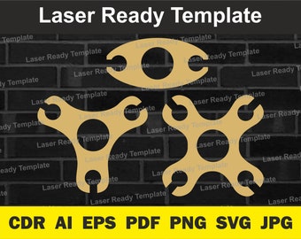 Wine Butler set  CNC DXF & SVG Plans