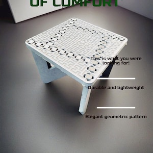 Binary tree foot stool. Vector Laser Cut File CDR, SVG,PDF cnc files, lasercut, file lasercut, lasercut project, vector cnc. 15